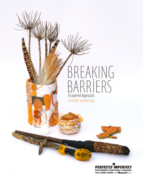Breaking Barriers student exhibition 2023 book cover
