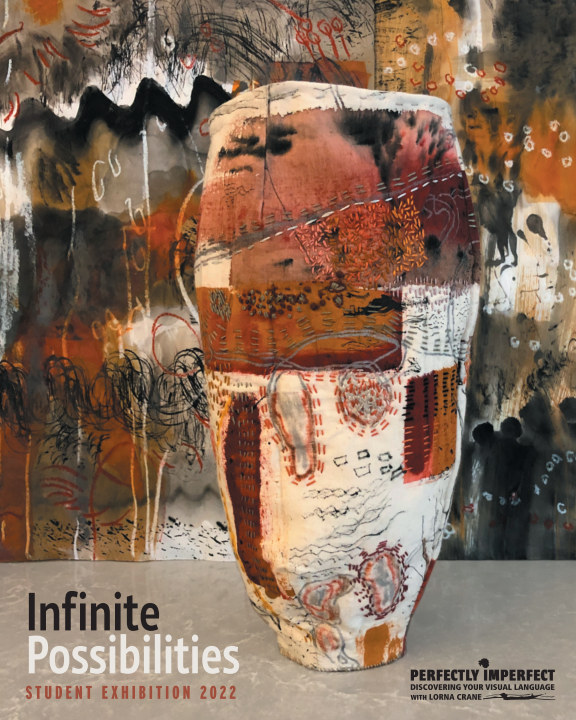 Infinite Possibilities student exhibition 2022 book cover